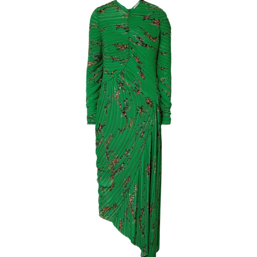 Preen Green Midi Dress